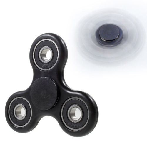Fidget Spinner ABS-Muovi Musta